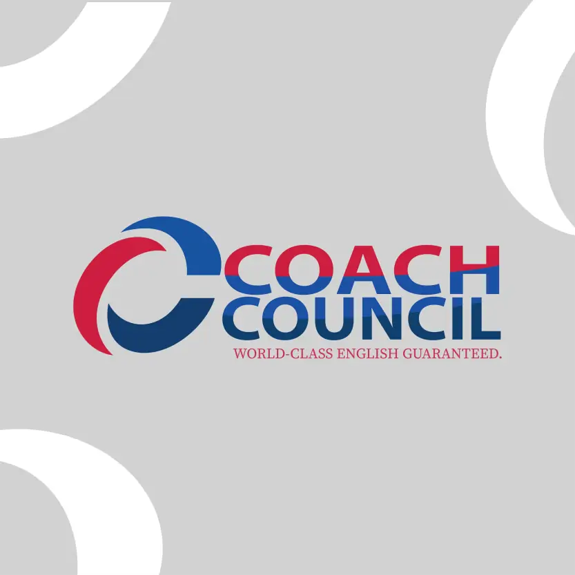 Coach Council - World-Class English Guaranteed Logo