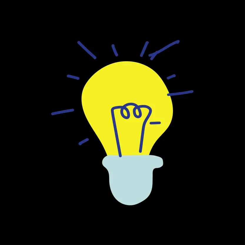 Yellow Light Idea Logo