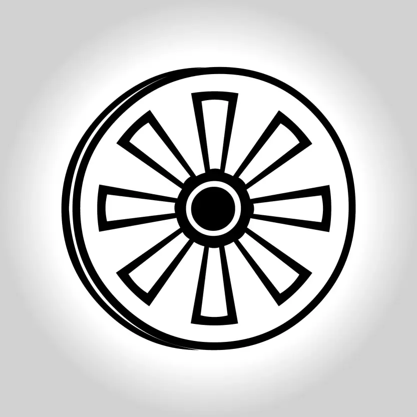 Wheel Symbol - Caka Marka - Election Logo Vector