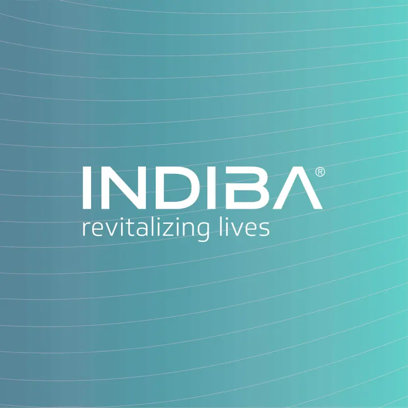 Indiba Revitalizing Lives Logo Vector