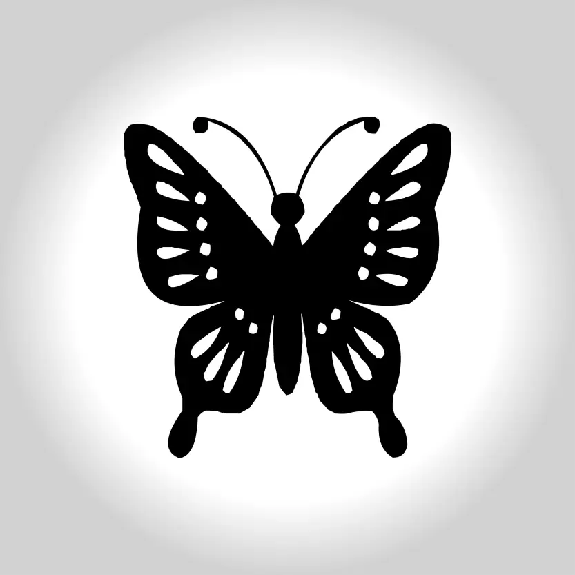 Butterfly Symbol - Projapoti Marka - Election Logo Vector