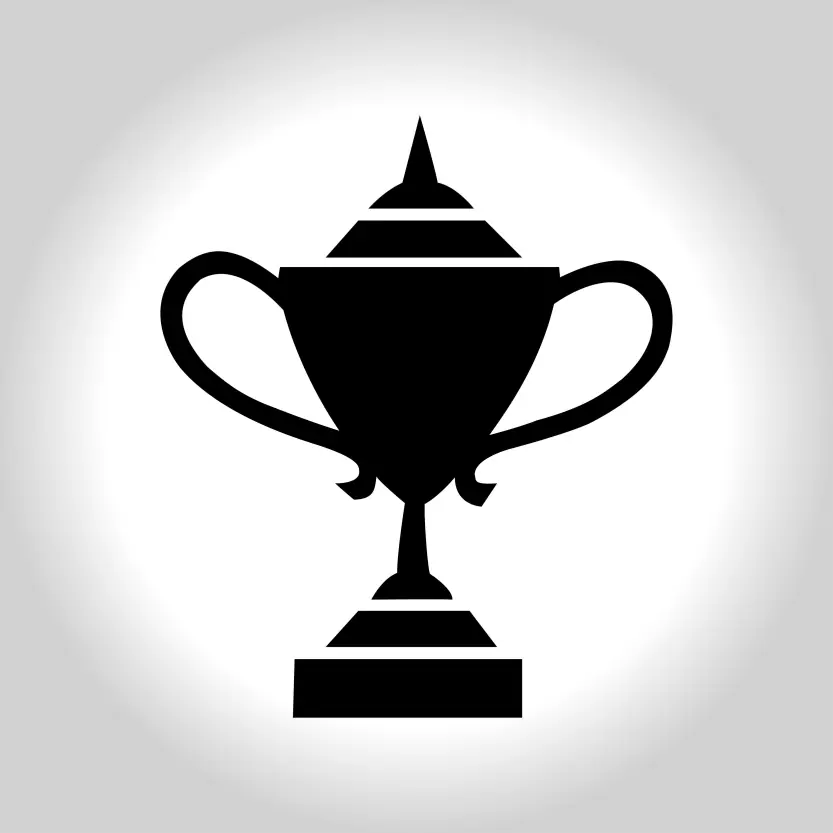 Trophy Symbol - Trophy Marka - Election Logo Vector