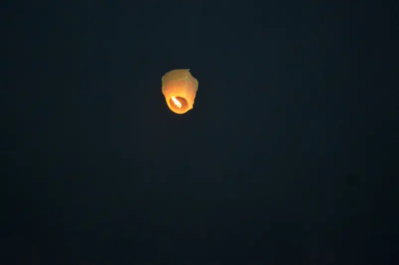 Single floating lantern Photos