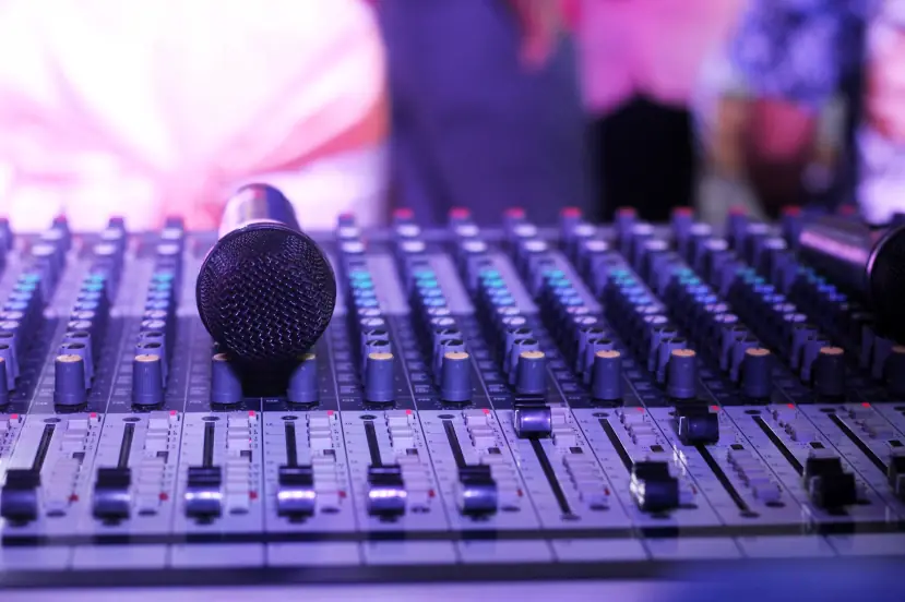 Sound Music Controller Mixer Control Panel