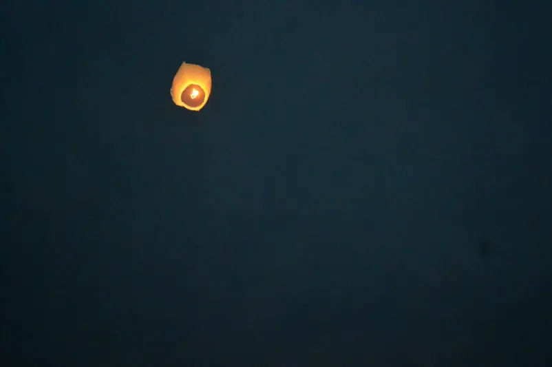 Single floating lantern Photos