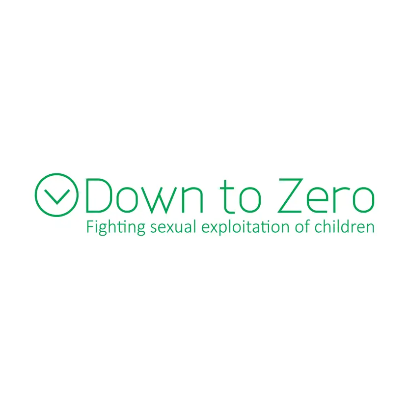 Down to Zero Fighting sexual exploitation of children Logo Vector (EPS)