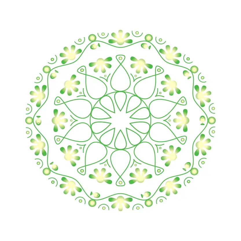 Vector Graphic Mandala Design Free