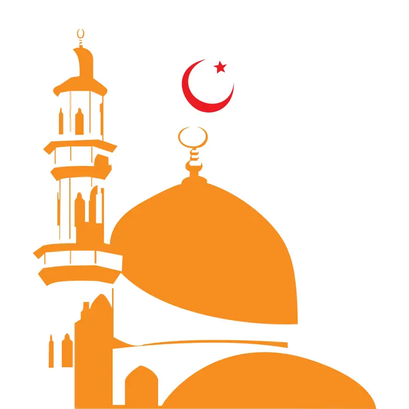 Islamic Masjid Minar Vector Graphic